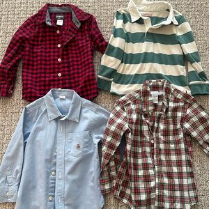 3T boy holiday dress tops